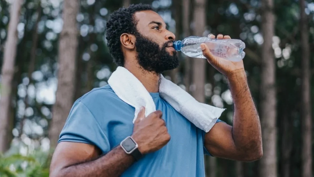 treating high blood viscosity with water